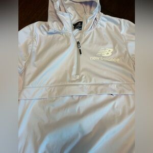 New balance women’s large half zip rain jacket